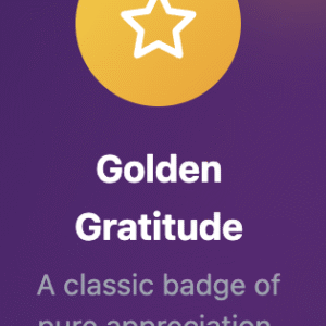 'Golden Gratitude'